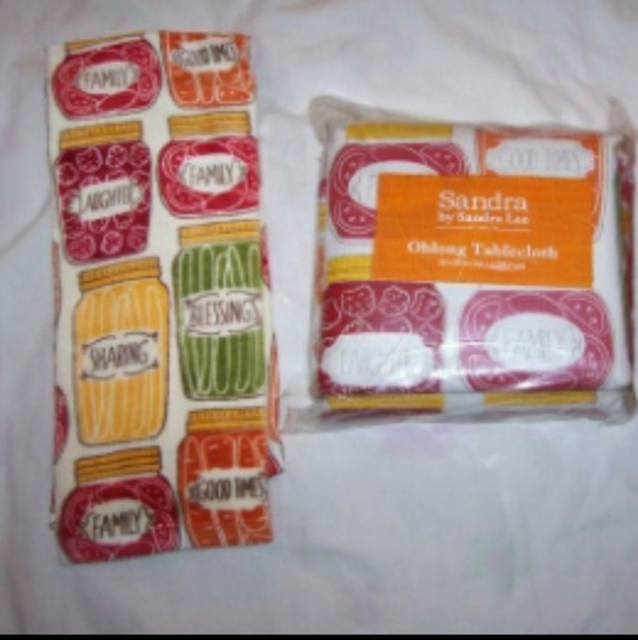 KITCHEN TOWEL Mason Jars Harvest Fall Farmhouse 3 Pc - Picture 1 of 2